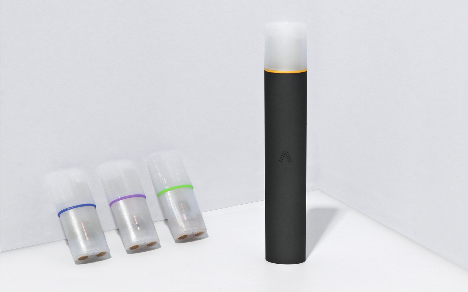 Environmentally friendly, color coded pods for easy flavor identification