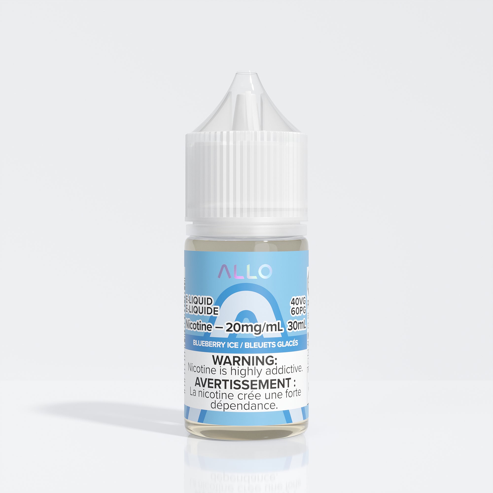 Allo E-Liquid-Blueberry Ice - Allo Vapor Allo E-Liquid-Blueberry Ice - Allo Vapor
