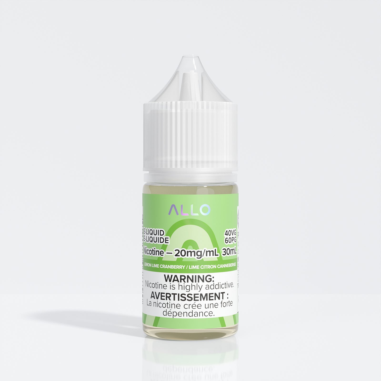 Allo E-Liquid-Lemon Lime Cranberry
