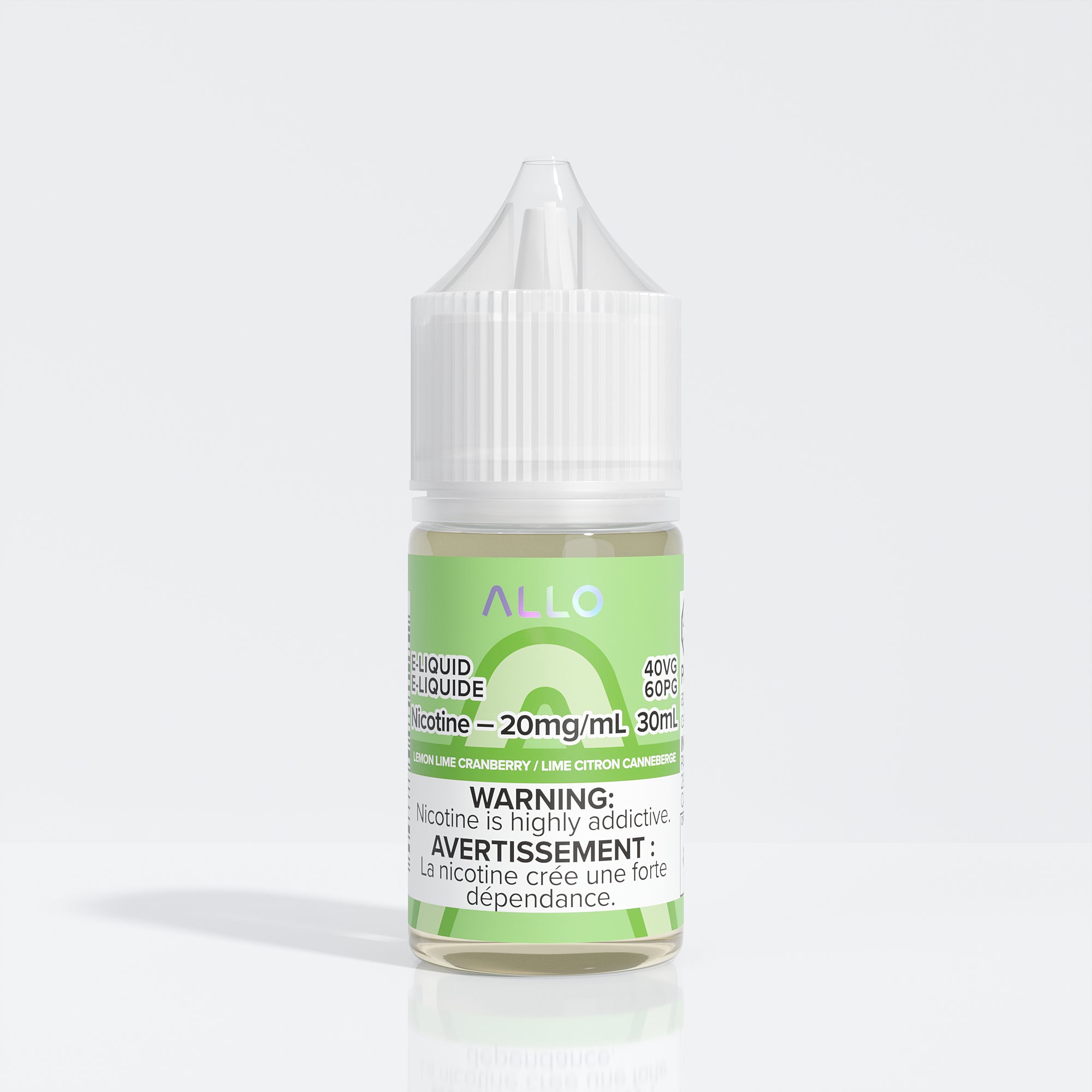 Allo E-Liquid-Lemon Lime Cranberry - Allo Vapor Allo E-Liquid-Lemon Lime Cranberry - Allo Vapor