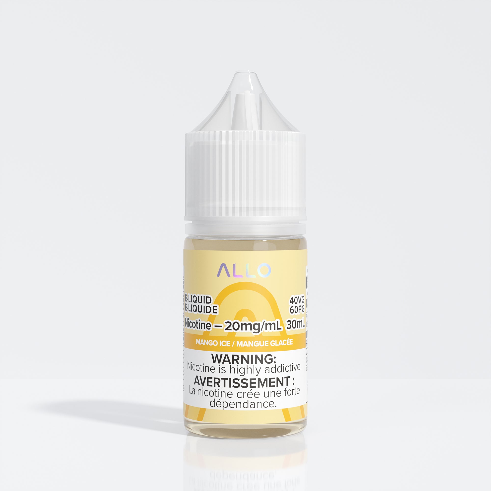 Allo E-Liquid-Mango Ice - Allo Vapor Allo E-Liquid-Mango Ice - Allo Vapor