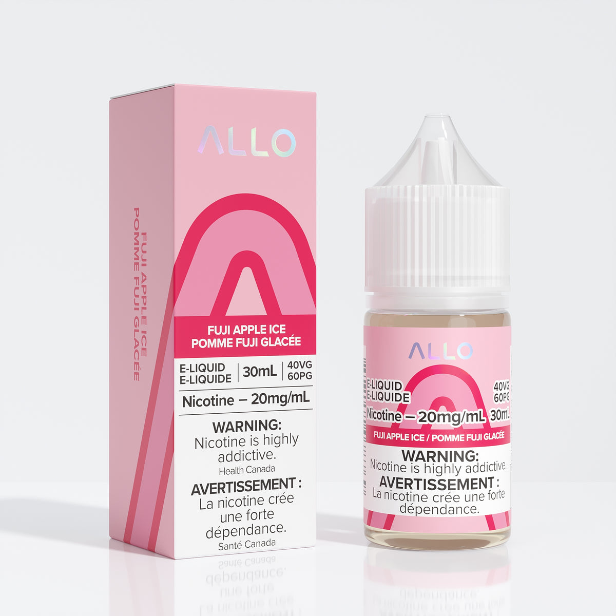 Allo E-Liquid-Fuji Apple Ice - Allo Vapor