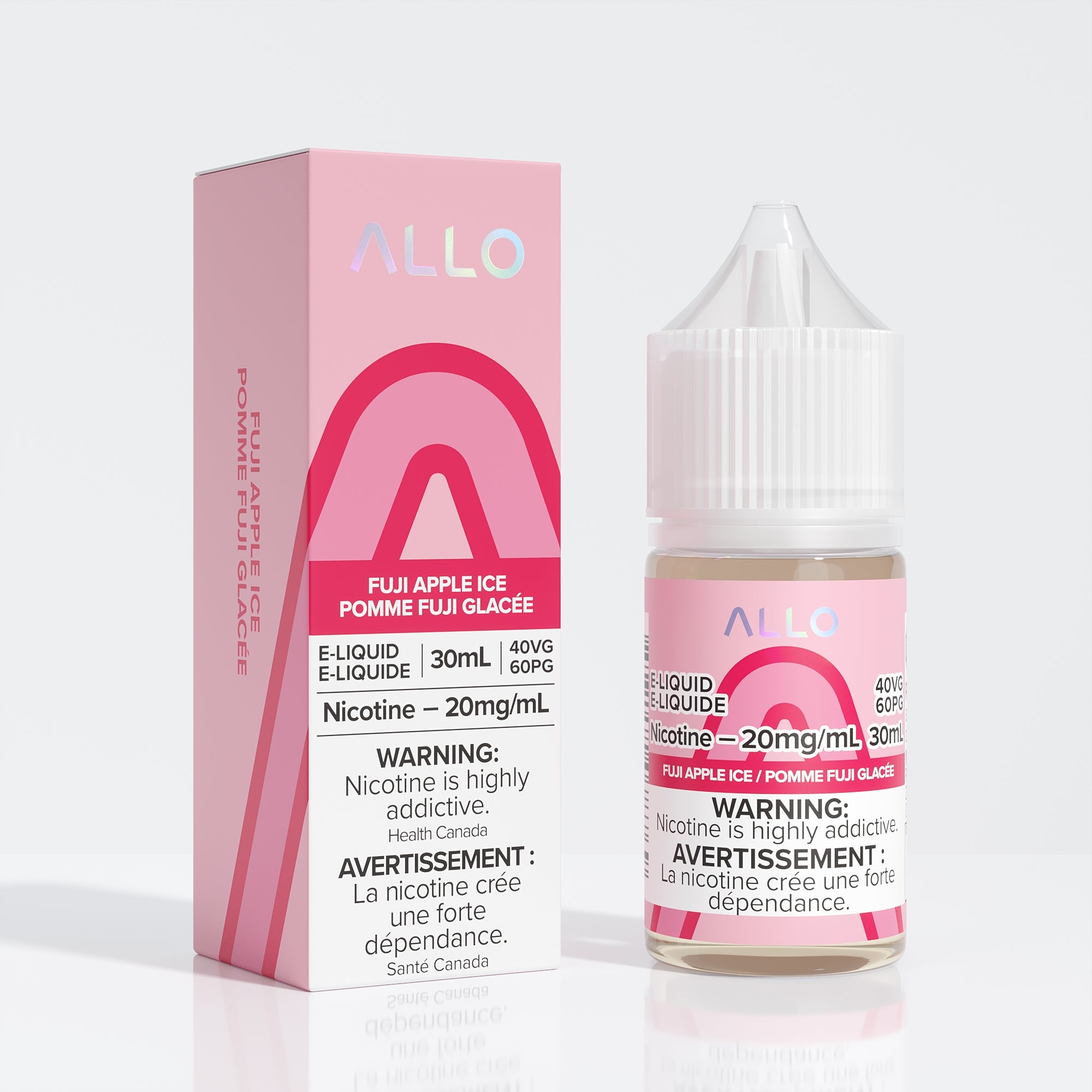 Allo E-Liquid-Fuji Apple Ice - Allo Vapor Allo E-Liquid-Fuji Apple Ice - Allo Vapor