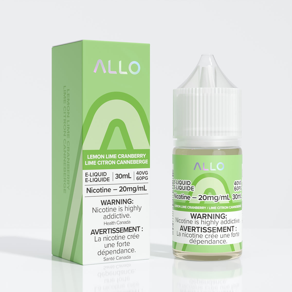 Allo E-Liquid-Lemon Lime Cranberry