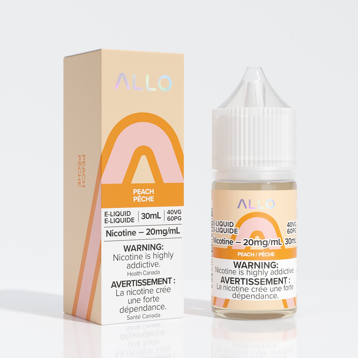Allo E-Liquid-Peach