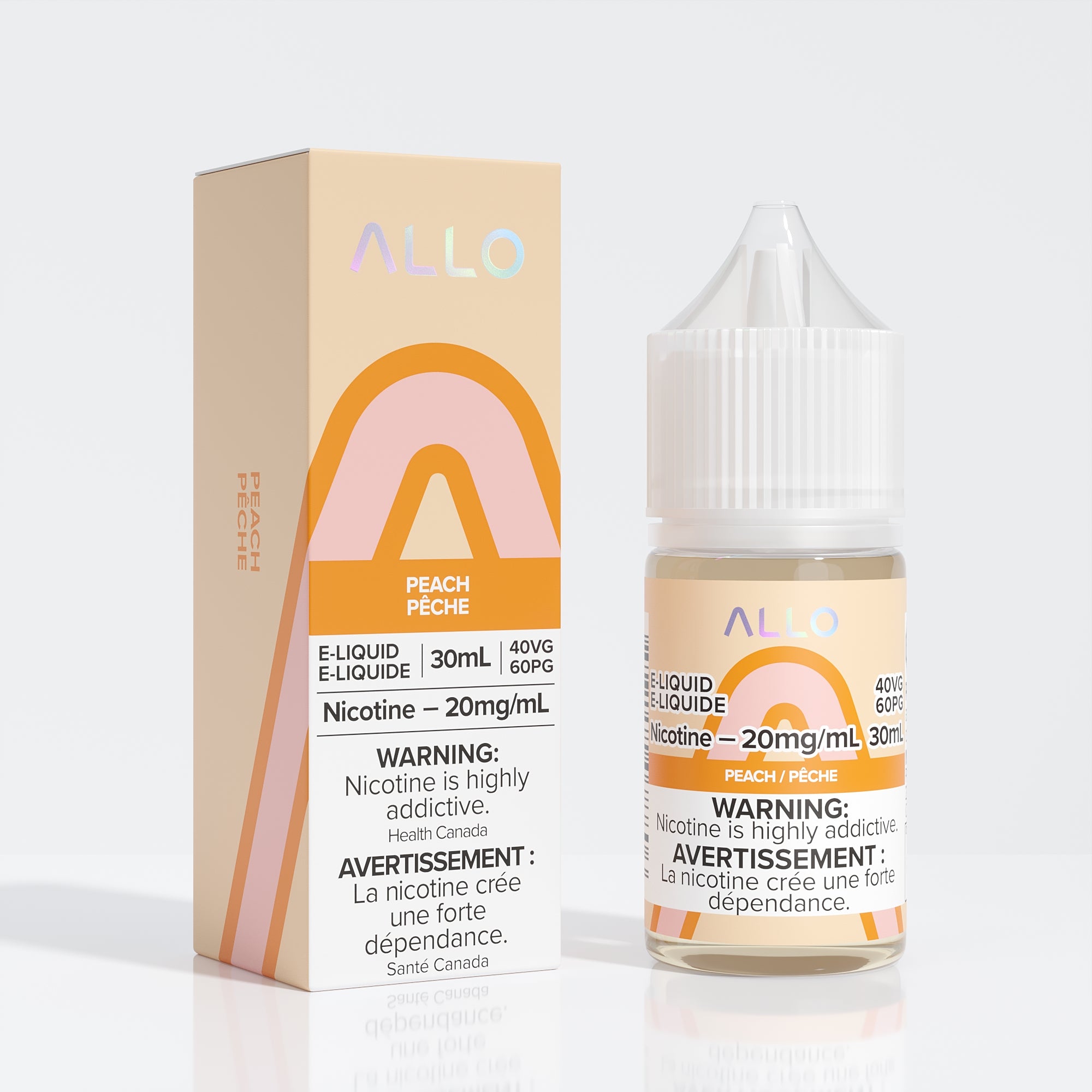 Allo E-Liquid-Peach - Allo Vapor Allo E-Liquid-Peach - Allo Vapor