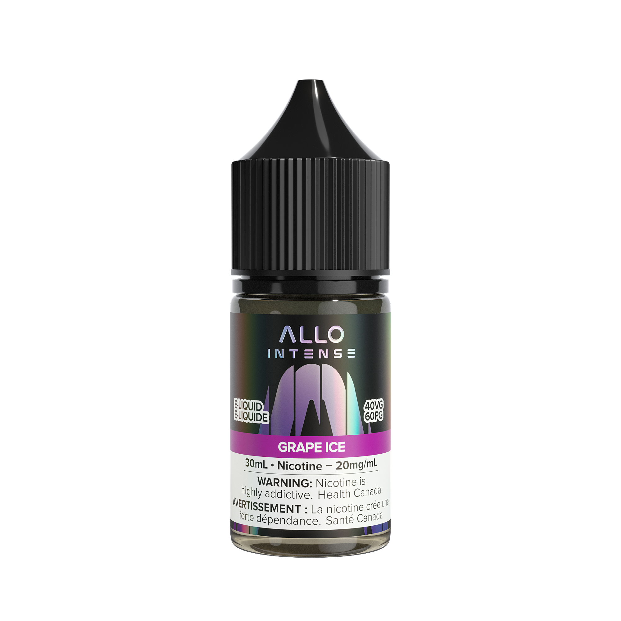 grape ice vape liquid PASSION GRAPE ICE BY BLVK FUSION SALTS 30ML main image 1