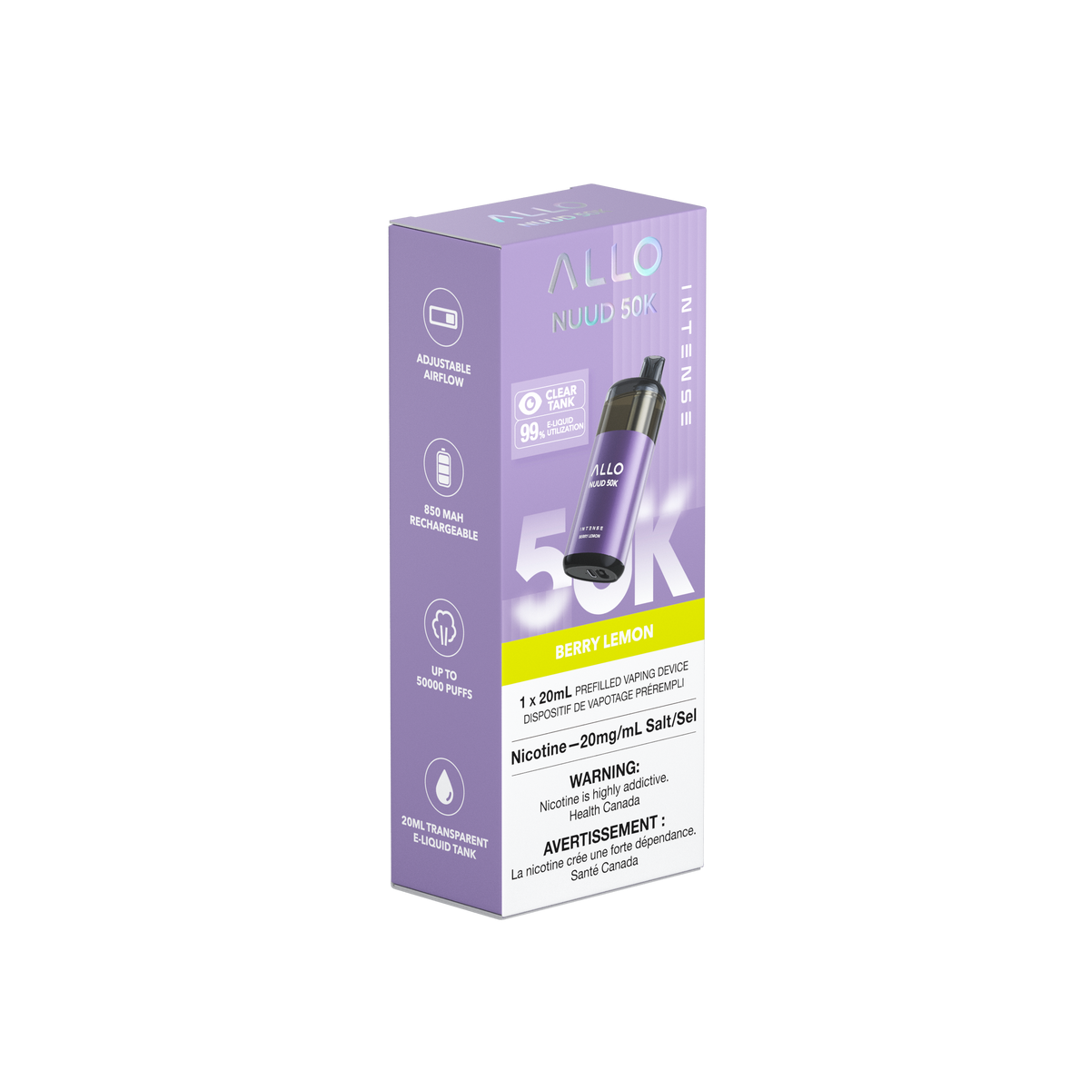 NUUD 50K - Berry Lemon
