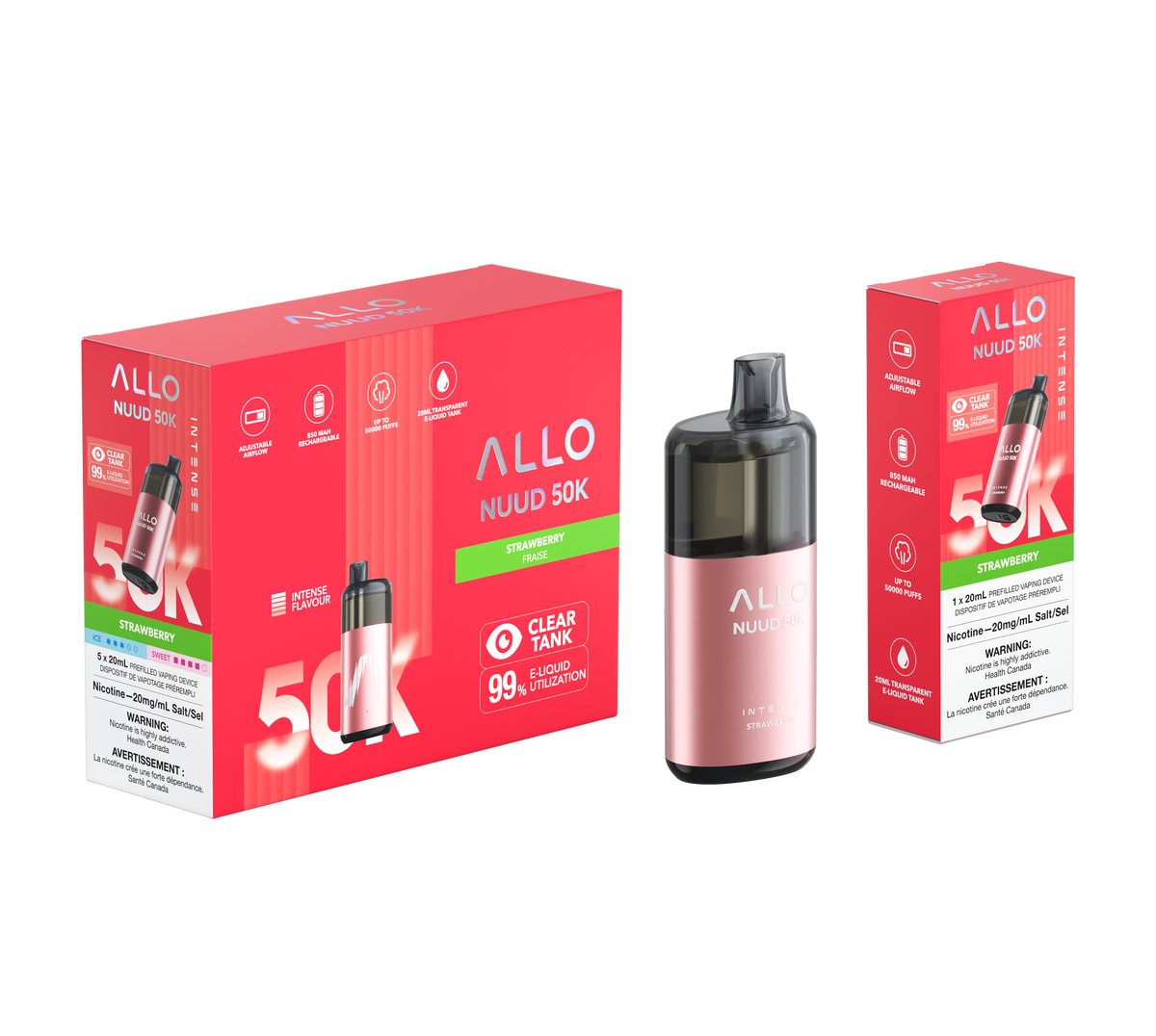 Nuud 50K - Strawberry