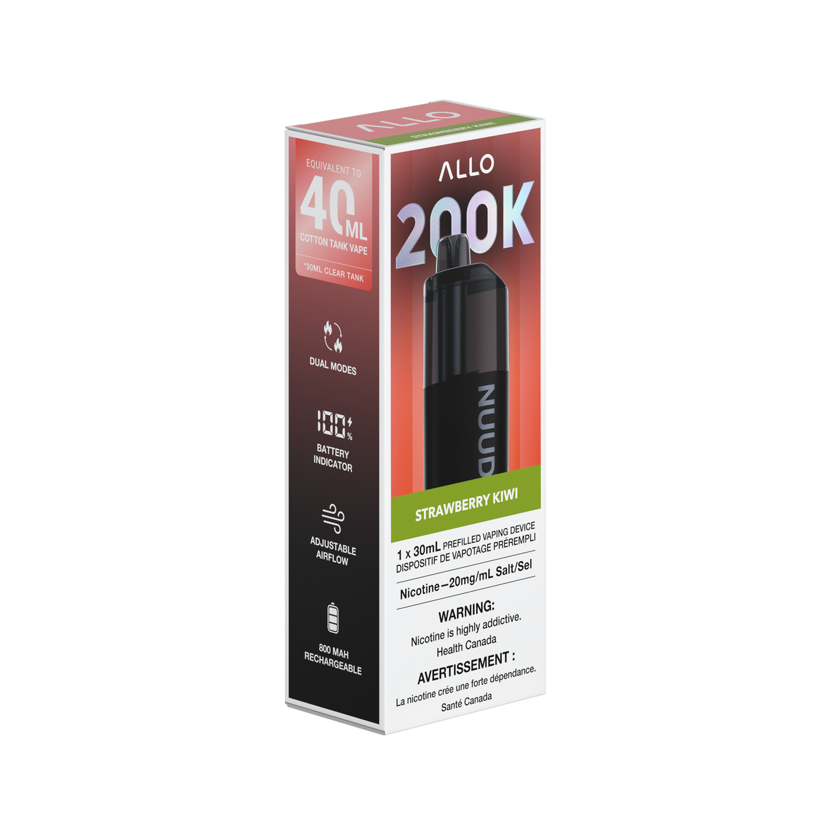 Nuud 200K - STRAWBERRY KIWI