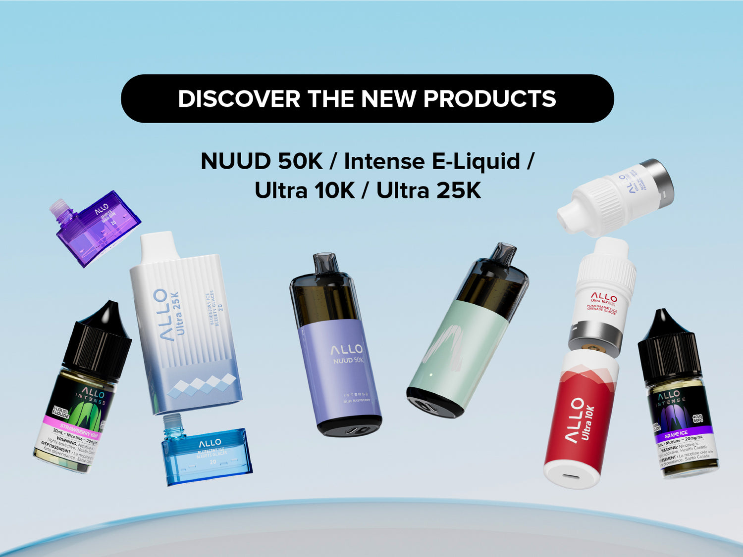 The Different Types of E-liquid and Nicotine Dosages - Allo Vapor The Different Types of E-liquid and Nicotine Dosages - Allo Vapor