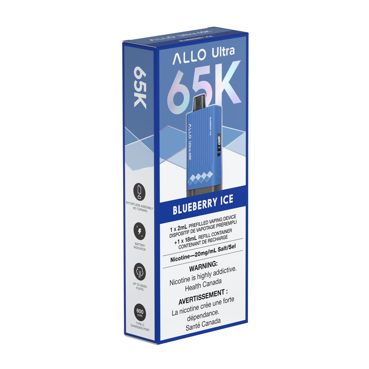 Ultra 65K - BLUEBERRY ICE