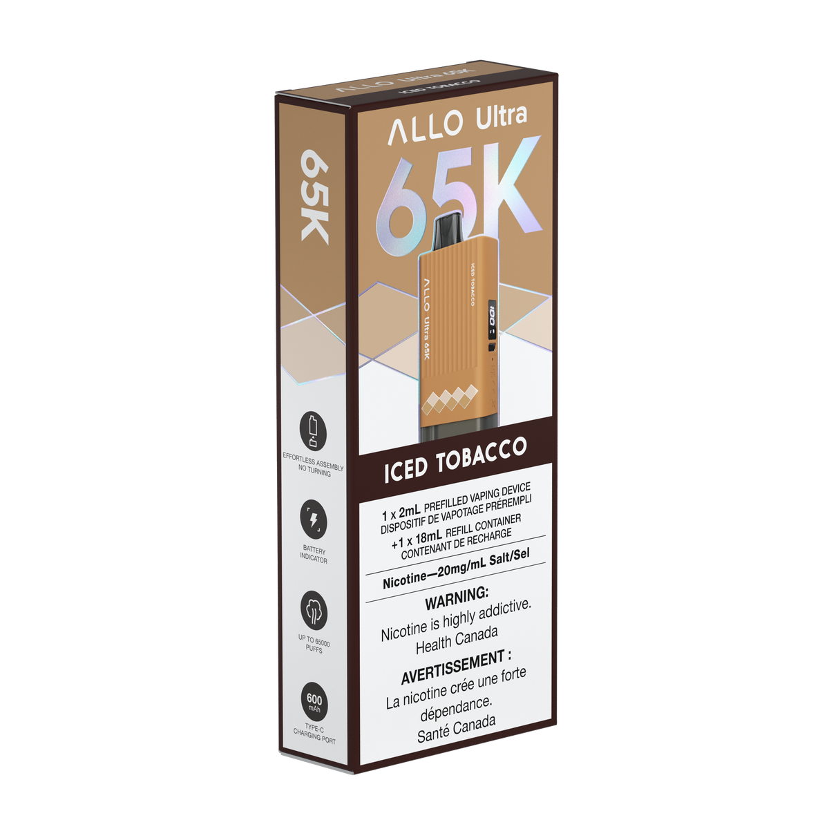 Ultra 65K - ICED TOBACCO
