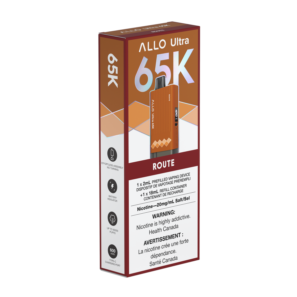 Ultra 65K - ROUTE