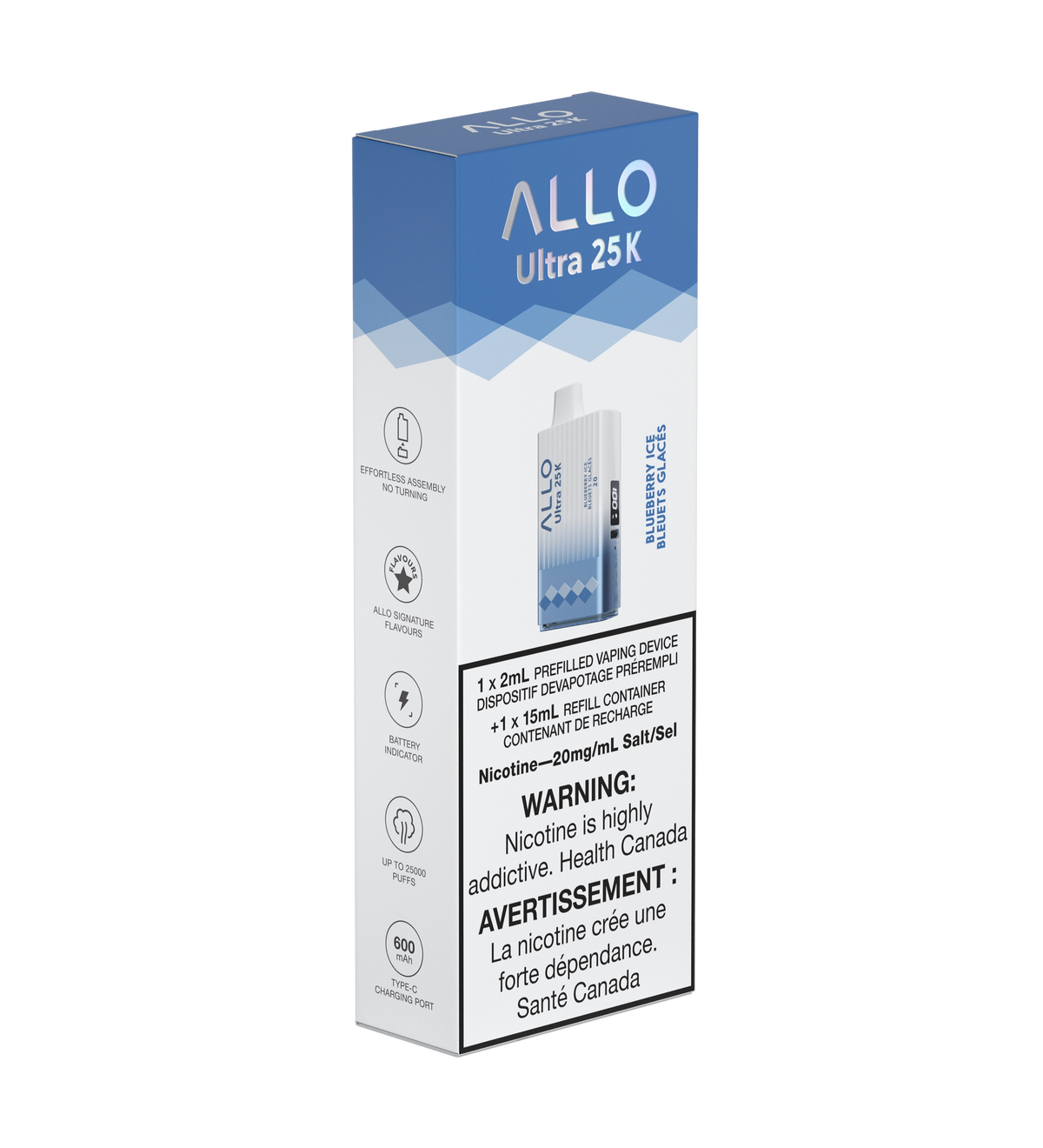 Ultra 25K - Blueberry Ice