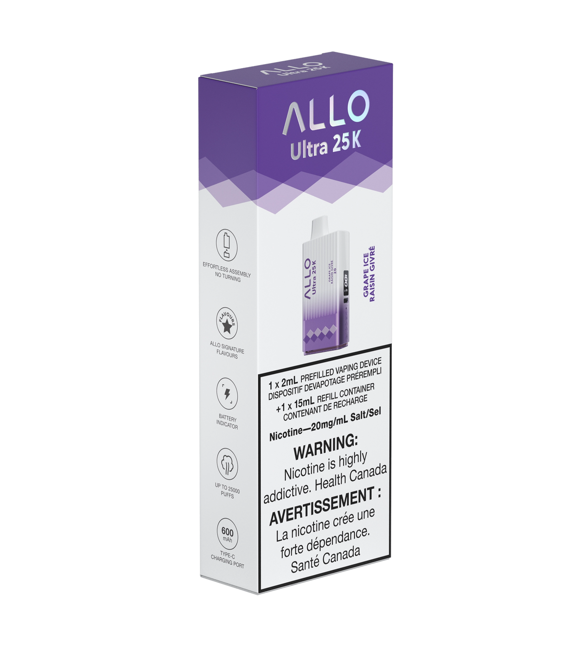 Ultra 25K - Grape Ice