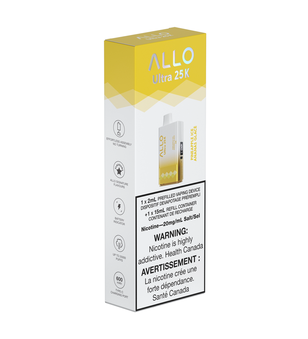 Ultra 25K - Pineapple Ice