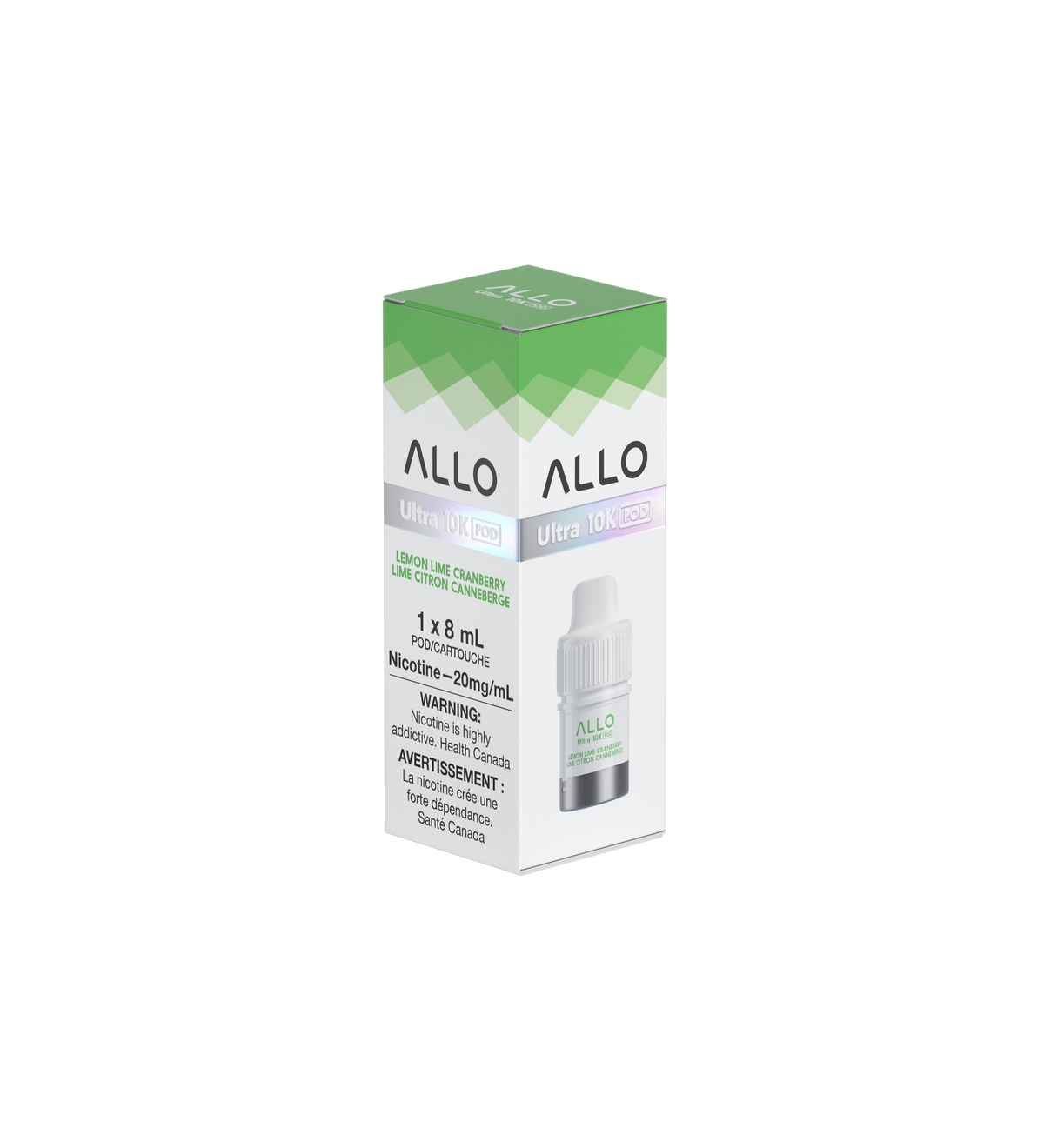 Ultra 10K Pod - Lemon Lime Cranberry