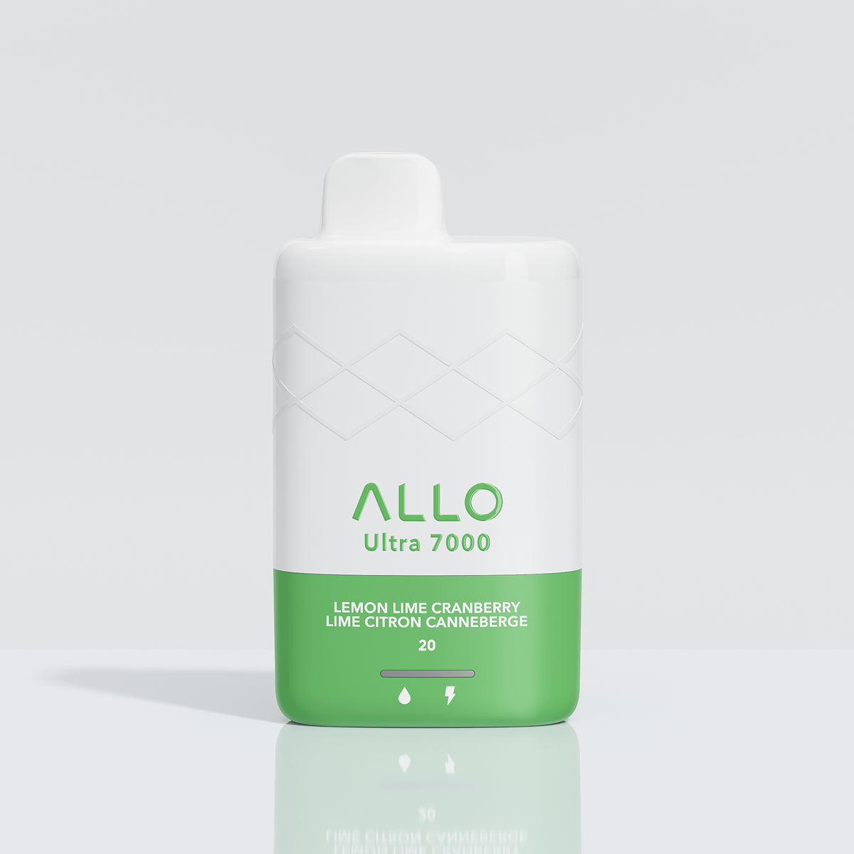Allo Ultra 7000 - Lemon Lime Cranberry