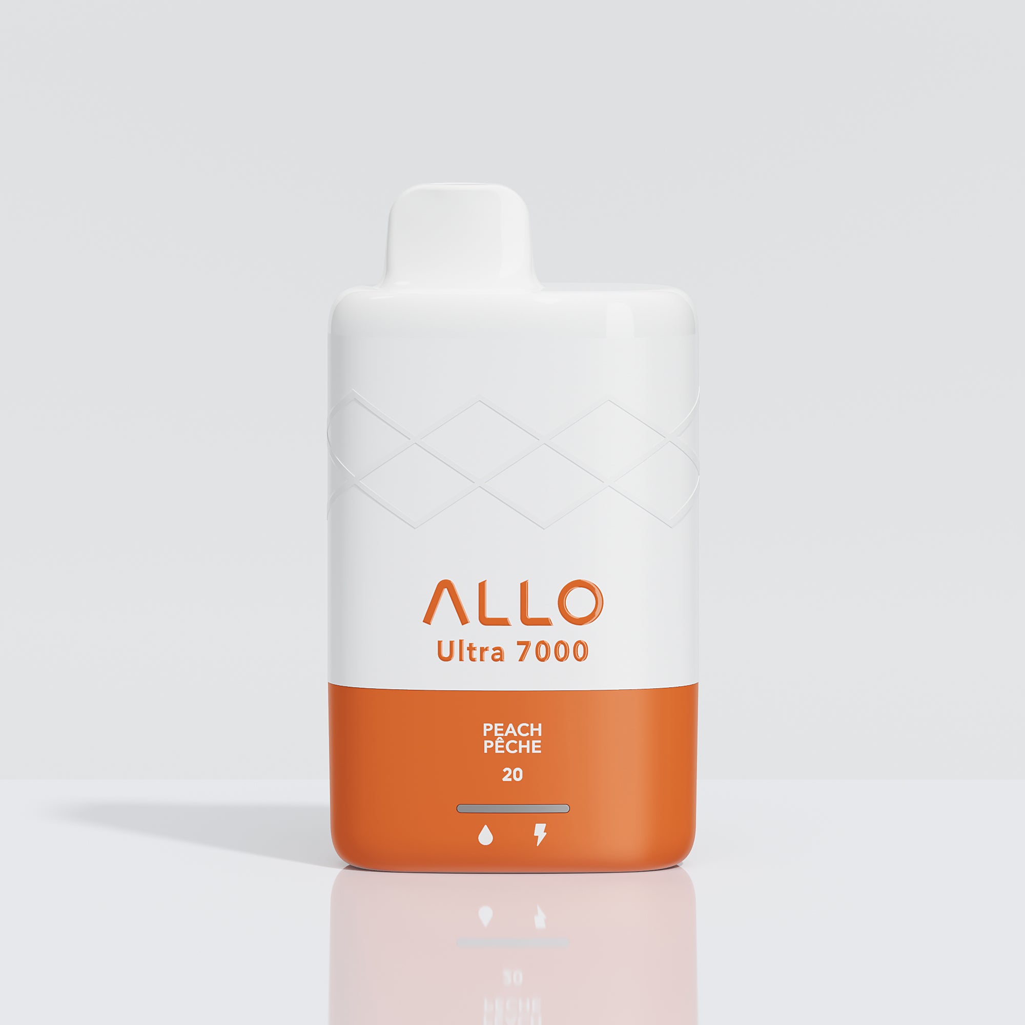 Allo Ultra 7000 - Peach - Allo Vapor Allo Ultra 7000 - Peach - Allo Vapor