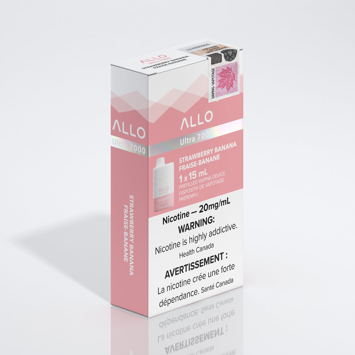 Allo Ultra 7000 - Strawberry Banana