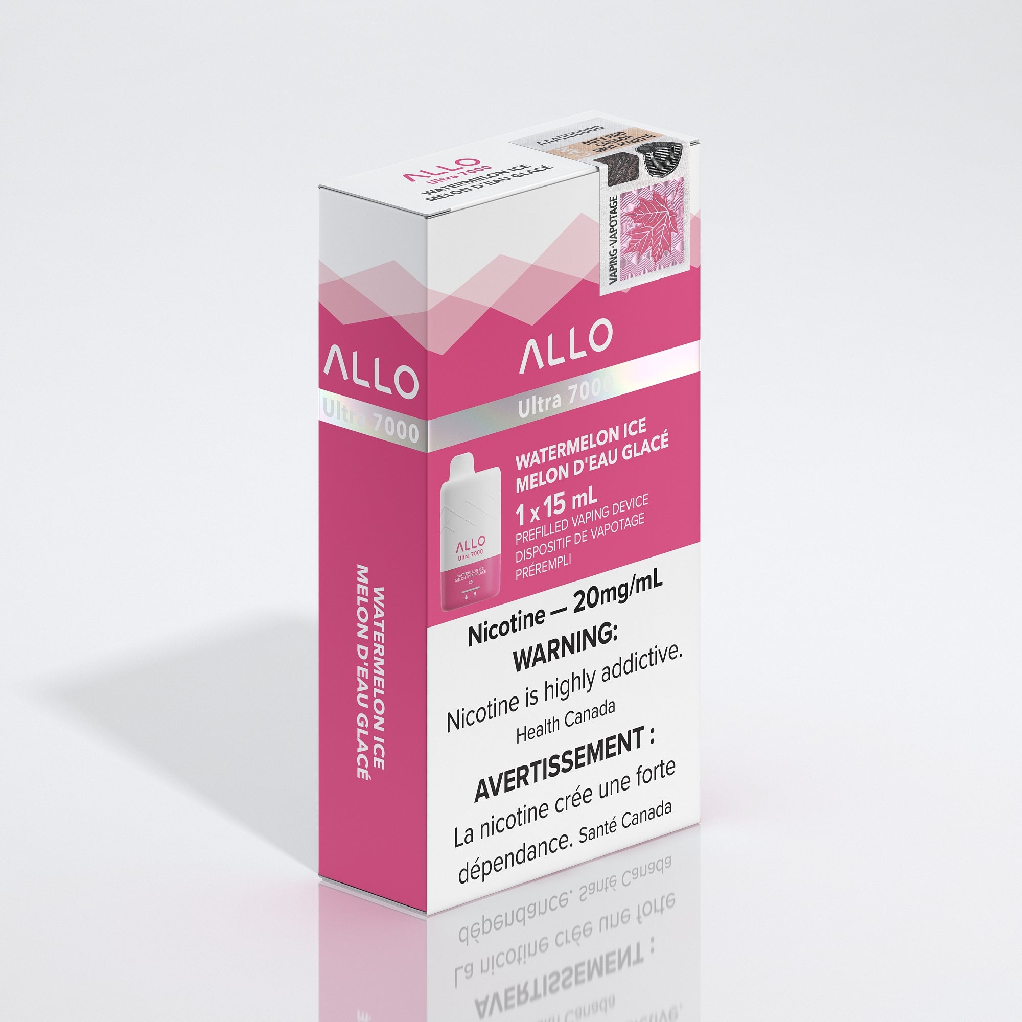Allo Ultra 7000 - Watermelon Ice - Allo Vapor Allo Ultra 7000 - Watermelon Ice - Allo Vapor