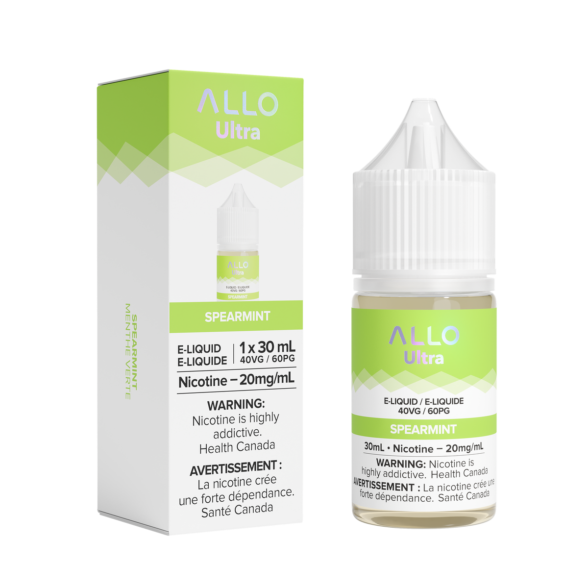 Ultra E-Liquid - Spearmint